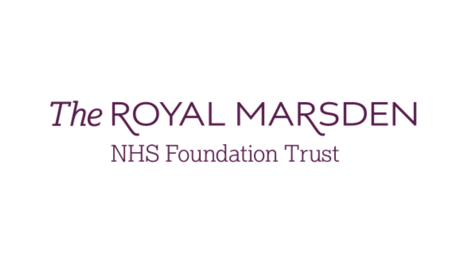 The Royal Marsden NHS Foundation Trust logo .